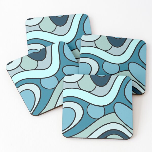 Item preview, Calm Blue Wave Art designed and sold by Moon-Petal.