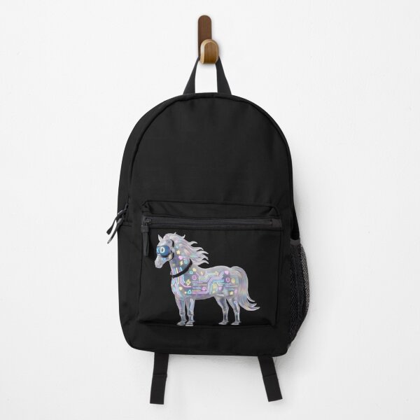 Item preview, Cyberpunk Neon Horse - XD Gamer Aesthetic designed and sold by SlawOnly.