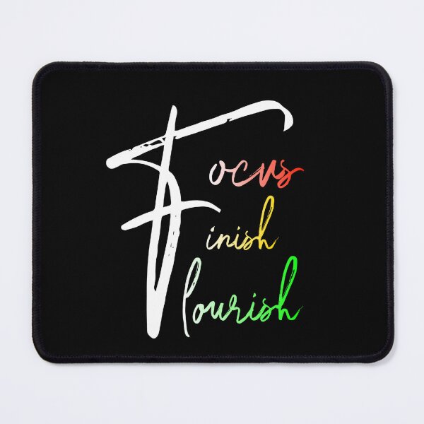 Item preview, Focus finish flourish designed and sold by DoneAndDusted.