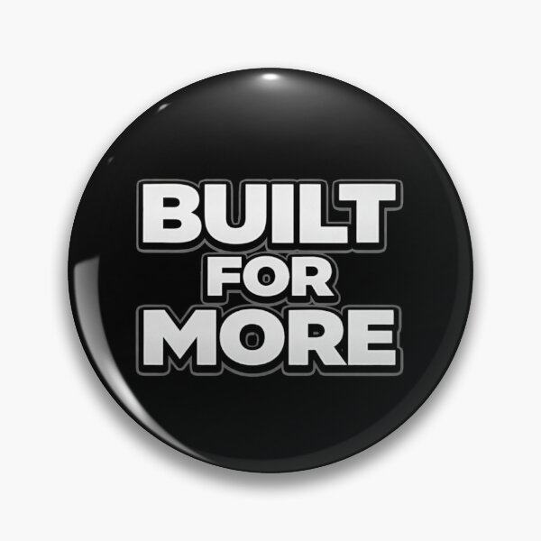 Item preview, Built For More Mindset Shirt designed and sold by Papier Atelier Art.