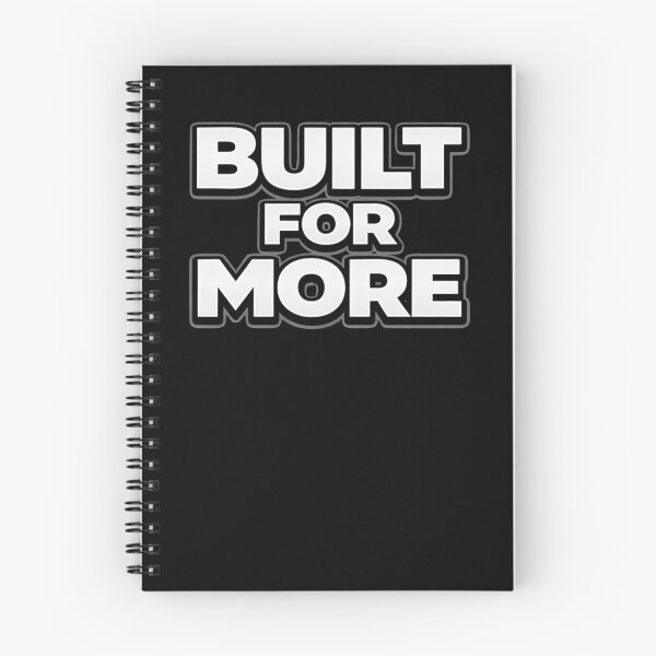 Item preview, Built For More Mindset Shirt designed and sold by Papier Atelier Art.