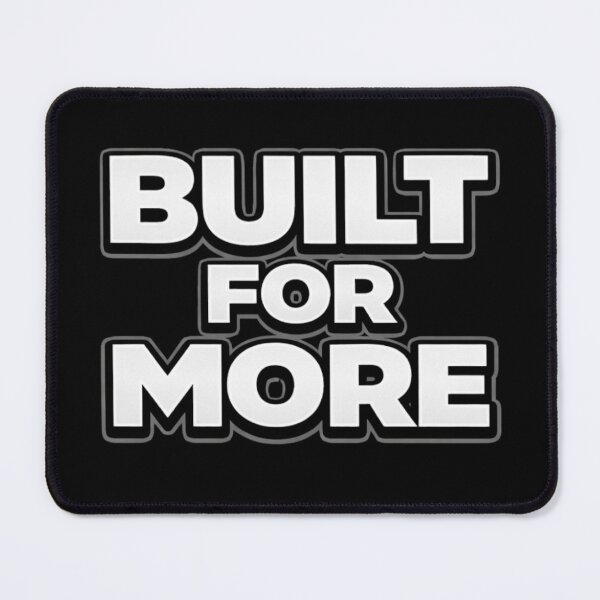Item preview, Built For More Mindset Shirt designed and sold by Papier Atelier Art.