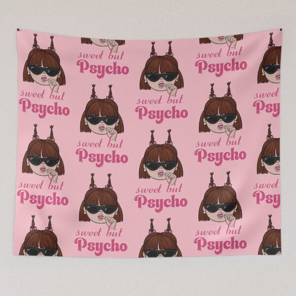 Item preview, Sweet But Psycho Sassy Girl Retro designed and sold by art-injoy.
