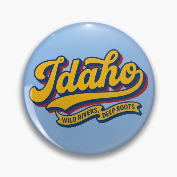 Item preview, Vintage Idaho State Pride Wild Rivers Deep Roots designed and sold by Cozy-Old-Pub.