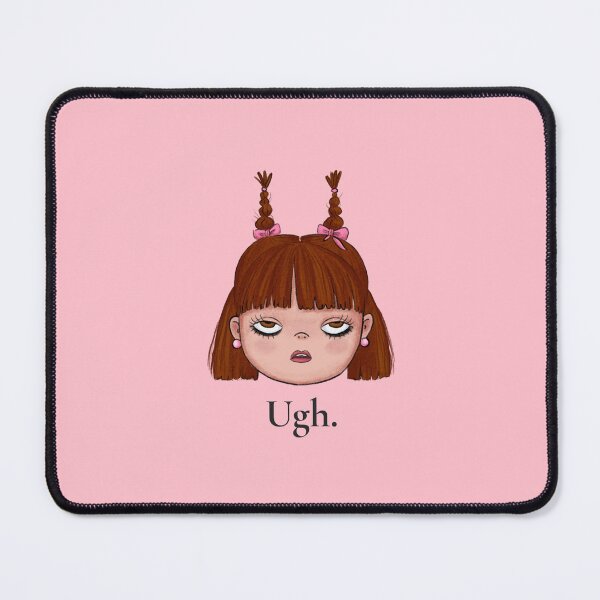 Item preview, Ugh Mood Sassy Girl Cute Illustration designed and sold by art-injoy.