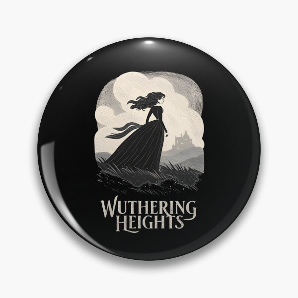 Item preview, Wuthering Heights Catherine on the Moors Gothic Literature Graphic Shirt designed and sold by Fenay Designs.