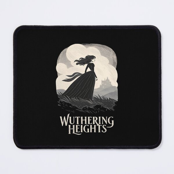 Item preview, Wuthering Heights Catherine on the Moors Gothic Literature Graphic Shirt designed and sold by Fenay Designs.