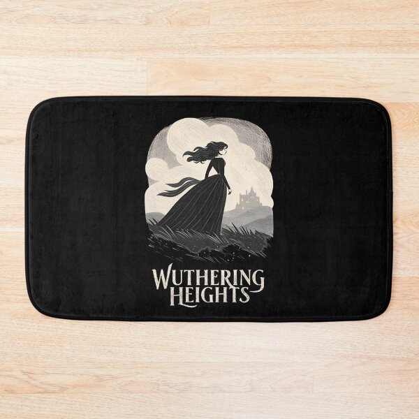 Item preview, Wuthering Heights Catherine on the Moors Gothic Literature Graphic Shirt designed and sold by Fenay Designs.