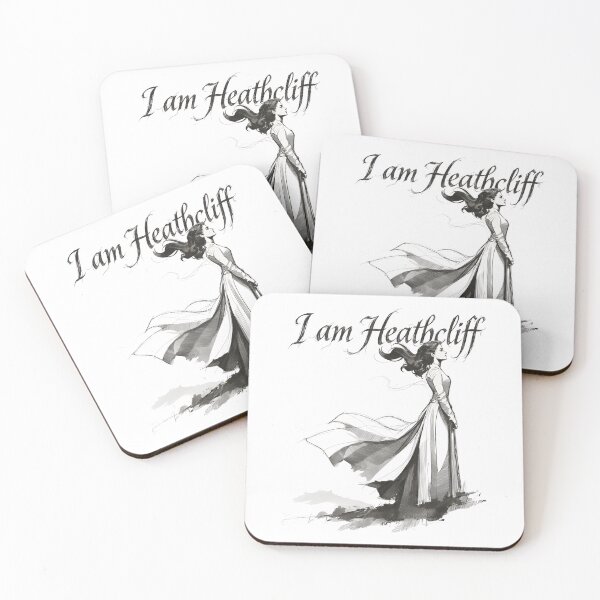 Item preview, Wuthering Heights I Am Heathcliff Catherine Sketch Art Literature T-Shirt designed and sold by Fenay Designs.