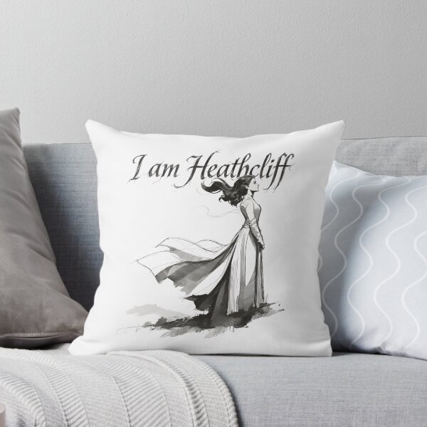 Item preview, Wuthering Heights I Am Heathcliff Catherine Sketch Art Literature T-Shirt designed and sold by Fenay Designs.