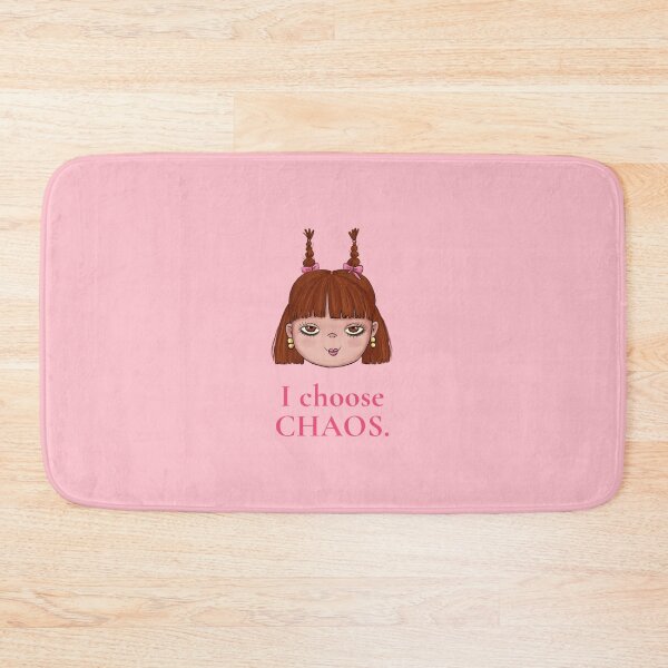 Item preview, I Choose Chaos Sassy Girl Illustration designed and sold by art-injoy.