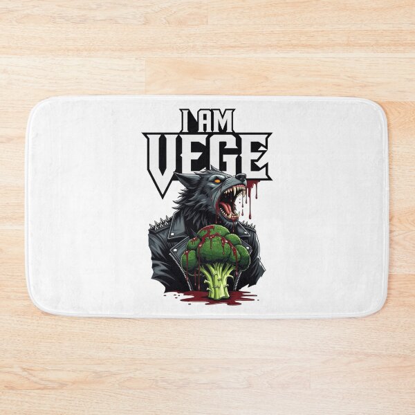 Item preview, I Am Vege Werewolf - Funny Vegan Metal Art designed and sold by NexKris.