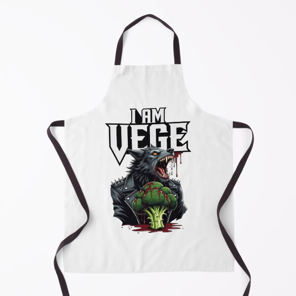 Item preview, I Am Vege Werewolf - Funny Vegan Metal Art designed and sold by NexKris.