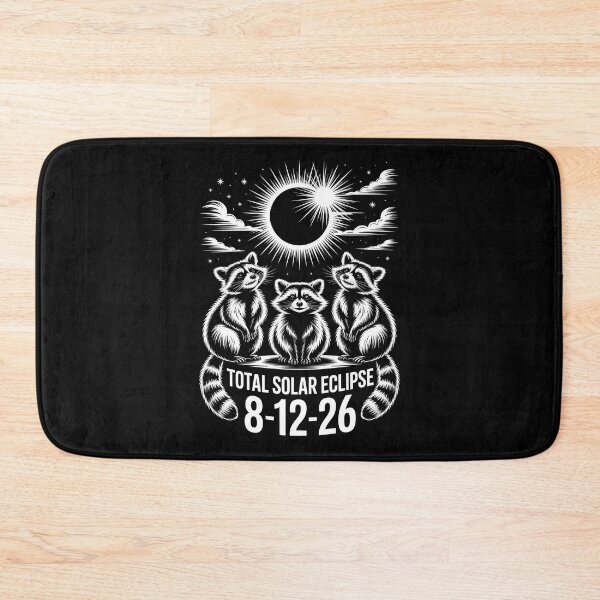 Item preview, Raccoons and Solar Eclipse Design designed and sold by jkrphoto.