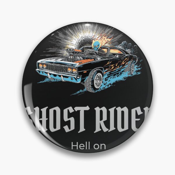Item preview, Blue Flame Hellbound Muscle Car designed and sold by The monster .