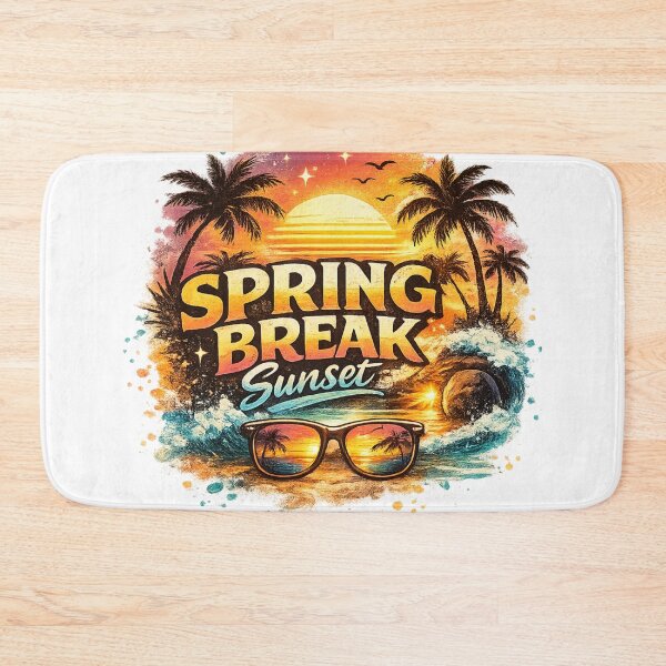 Item preview, Spring Break Sunset – Retro Beach Vibes Sunglasses Tropical Design designed and sold by Wear Sculpt.