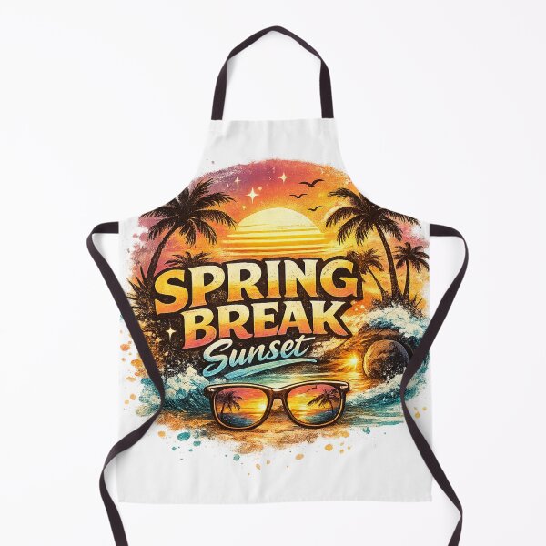 Item preview, Spring Break Sunset – Retro Beach Vibes Sunglasses Tropical Design designed and sold by Wear Sculpt.
