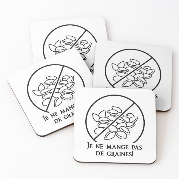 Item preview, Famous phrase: "I don't eat seeds!" designed and sold by Eric Sintès.