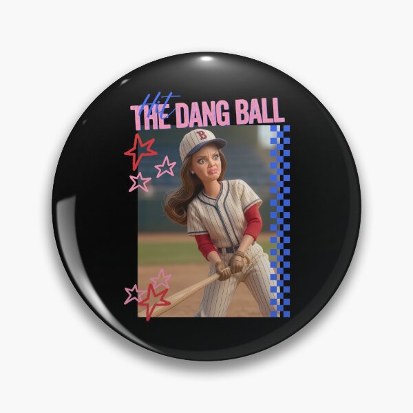 Item preview, Hit The Dang Ball Baseball Mom Retro designed and sold by Ignaciodesigns.