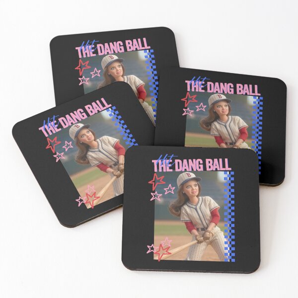 Item preview, Hit The Dang Ball Baseball Mom Retro designed and sold by Ignaciodesigns.