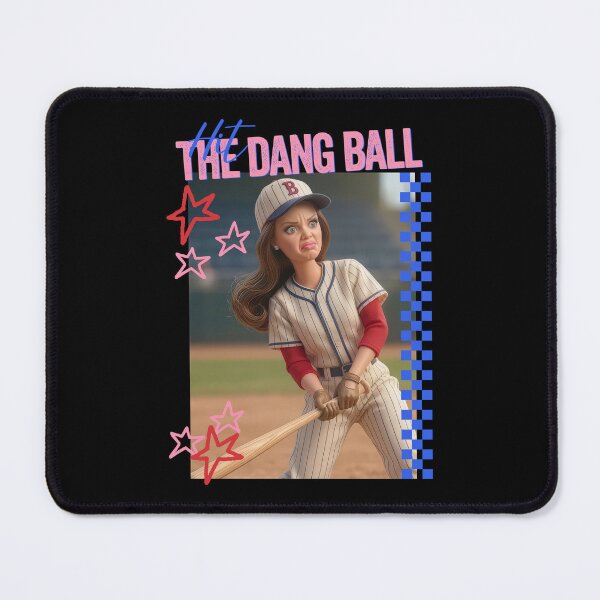 Item preview, Hit The Dang Ball Baseball Mom Retro designed and sold by Ignaciodesigns.
