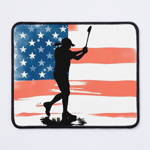Item preview, Golf American Flag 4th of July Essential T-Shirt designed and sold by Jakab33.