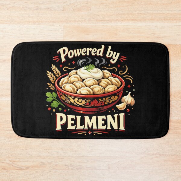 Item preview, Powered by Pelmeni – Fun Russian Design designed and sold by Pineapple-Tree.