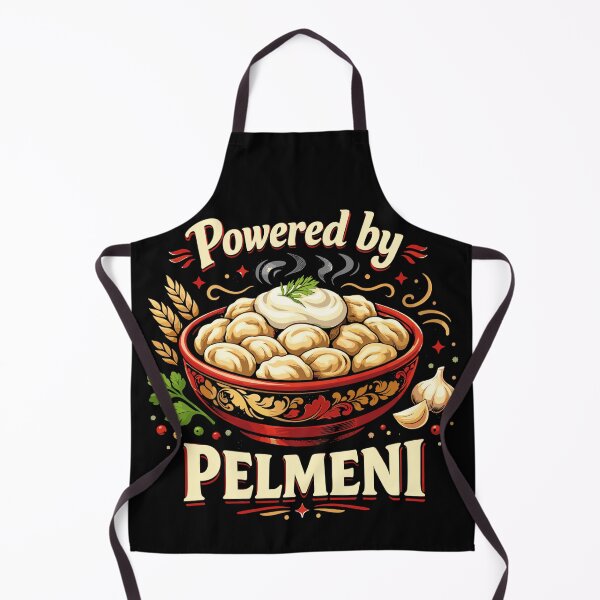 Item preview, Powered by Pelmeni – Fun Russian Design designed and sold by Pineapple-Tree.