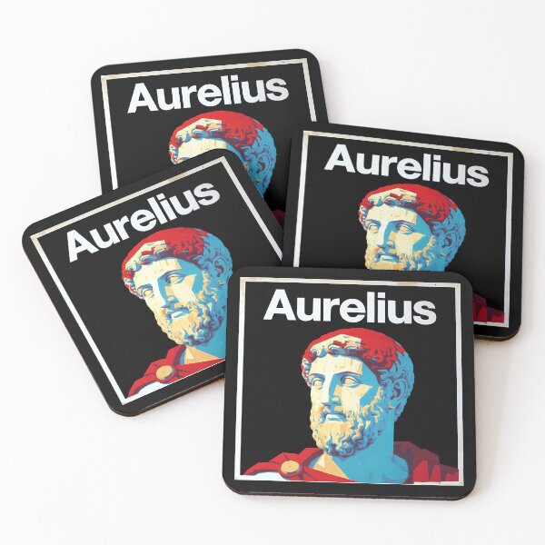 Item preview, Marcus Aurelius Pop Art Print | Stoic Philosophy Gift designed and sold by OzzFrequency.