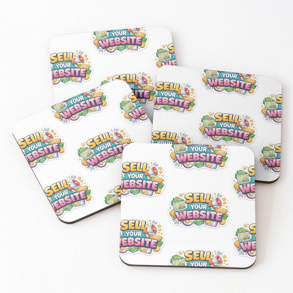 Item preview, Sell Your Website Sticker Make Money Online designed and sold by Sticker Hubs.