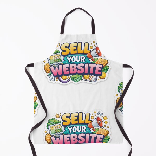 Item preview, Sell Your Website Sticker Make Money Online designed and sold by Sticker Hubs.