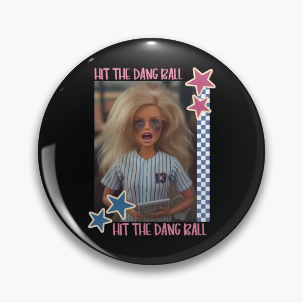 Item preview, Hit The Dang Ball Funny Baseball Mom designed and sold by Ignaciodesigns.