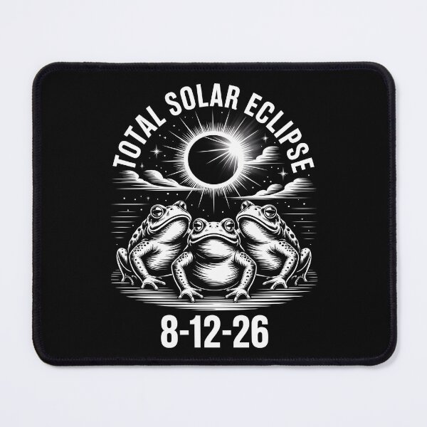 Item preview, Frogs Witnessing Solar Eclipse designed and sold by jkrphoto.