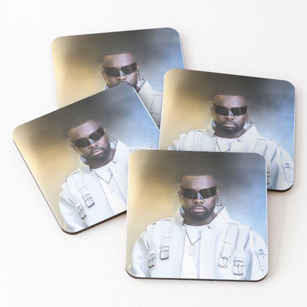 Item preview, Maitre Gims - Portrait designed and sold by PYXOO.