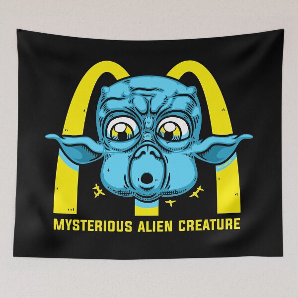 Item preview, Mysterious Alien Creature designed and sold by wloem.