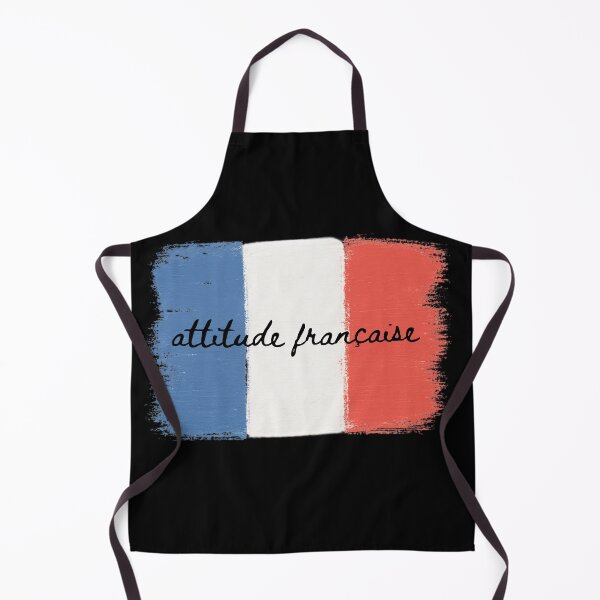 Item preview, Attitude FRANÇAISE — Brushstroke French Flag Shirt France Lover Francophile Paris Gift designed and sold by Sixième Studio.