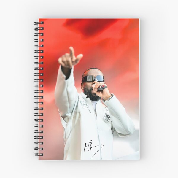 Item preview, Maitre Gims - Portrait red vibes designed and sold by PYXOO.