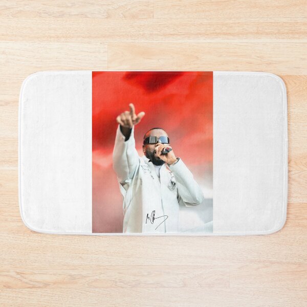 Item preview, Maitre Gims - Portrait red vibes designed and sold by PYXOO.