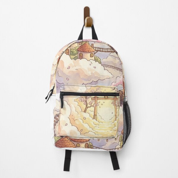 Item preview, Studio Ghibli-style floating cloud kingdom designed and sold by PixelNest40.