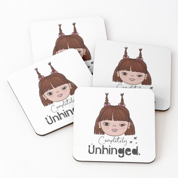 Item preview, Completely Unhinged Sassy Girl Retro designed and sold by art-injoy.