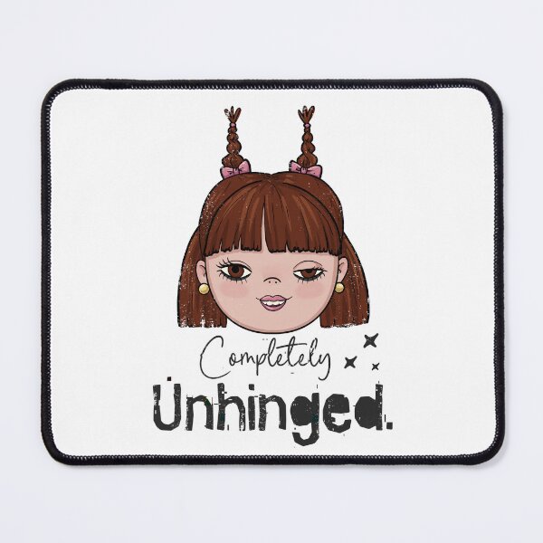 Item preview, Completely Unhinged Sassy Girl Retro designed and sold by art-injoy.