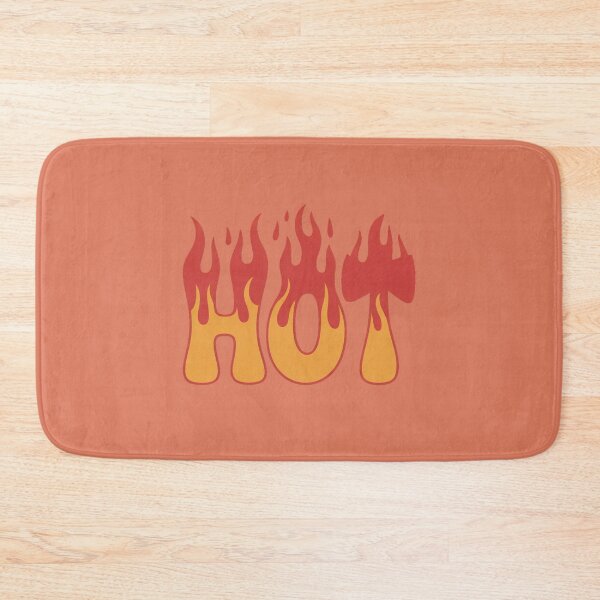 Item preview, Hot Flame Typography Fiery Kpop Aesthetic designed and sold by Meivelle.