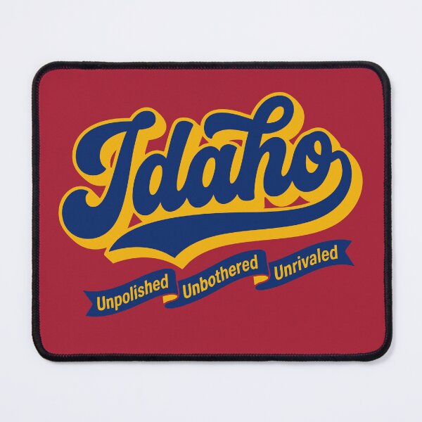 Item preview, Vintage Idaho State Pride Unpolished Unbothered Unrivaled designed and sold by Cozy-Old-Pub.