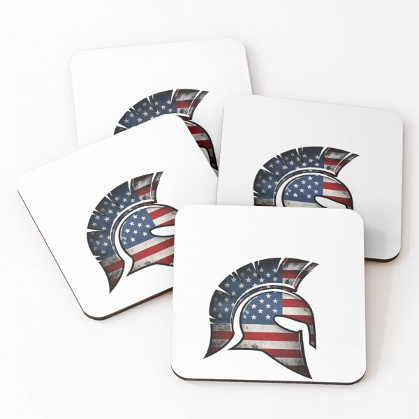 Item preview, Spartan Helmet American Flag Spartan Solider Patriotic Essential  designed and sold by Jakab33.