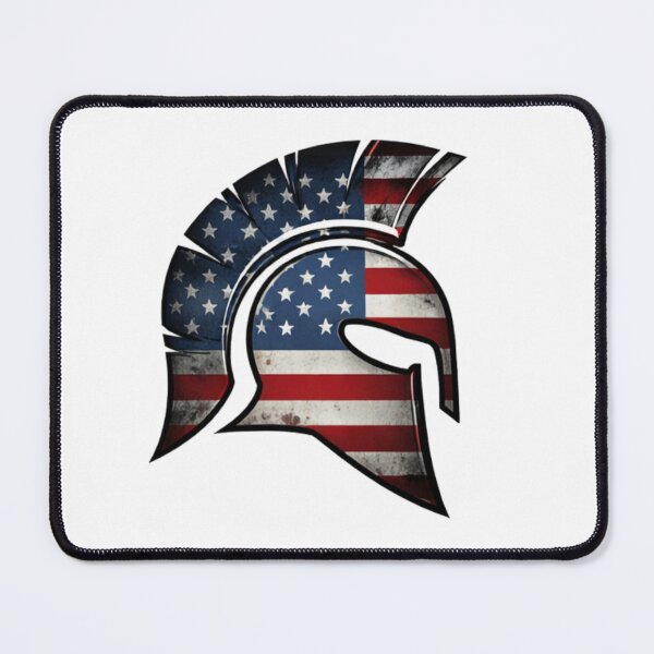 Item preview, Spartan Helmet American Flag Spartan Solider Patriotic Essential  designed and sold by Jakab33.