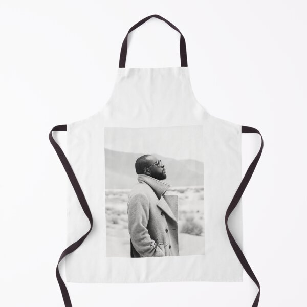 Item preview, Maitre Gims - Portrait desert nb designed and sold by PYXOO.