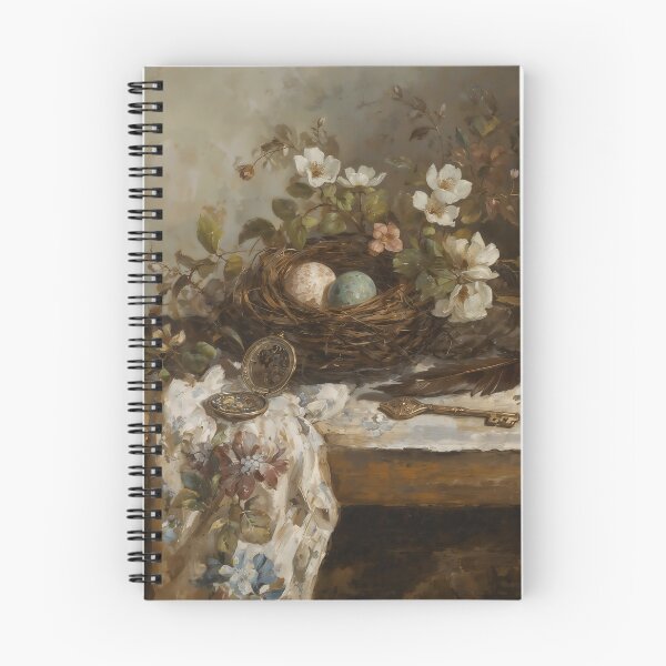 Item preview, Antique Easter Nest Still Life with Pocket Watch and Key designed and sold by Sergey Sedunov.