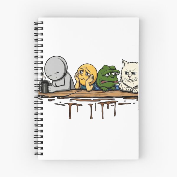Aperçu de l'œuvre Mème humoristique sur la fatigue et les introvertis créée et vendue par Hoffmann-Shop.