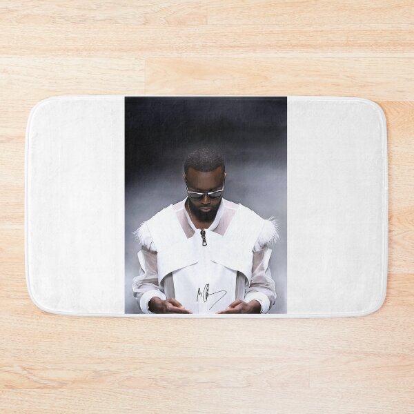 Item preview, Maitre Gims - Portrait grey angel designed and sold by PYXOO.