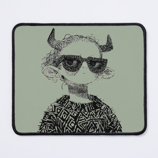 Item preview, Cool Rebel Character with Sunglasses designed and sold by Rangmanch.